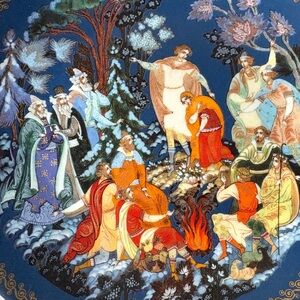 Russian Legends Art Plates by Tianex 
Numbered Set of Three
Great Gift